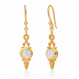 Encanto Moonstone Earring | Silver