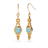 Encanto Larimar Ohrringe | Gold