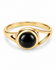 Eonia Onyx Ring | Gold