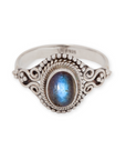 Esplendor Labradorit Ring | Silber