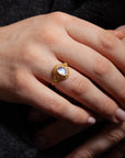 Esplendor Mondstein Ring | Gold