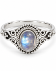 Esplendor Mondstein Ring | Silber