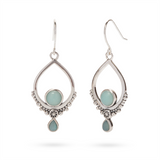 Eterno Amazonit Ohrringe | Silber