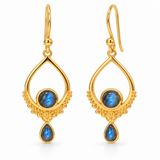 Eterno Labradorit Ohrringe | Gold