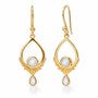 Eterno Mondstein Ohrringe | Gold