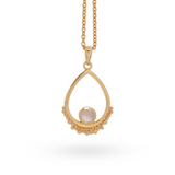 Eterno Rosenquarz Anhänger | Gold