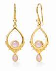 Eterno Moonstone Earring | Silver