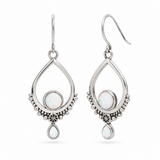 Eterno Moonstone Earring | Silver