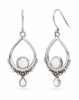 Eterno Moonstone Earring | Silver