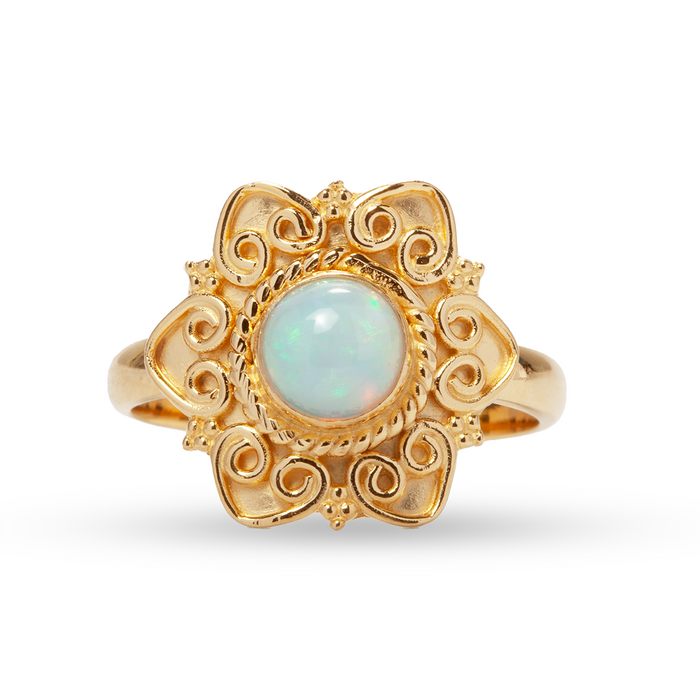Florencia Opal Ring | Gold