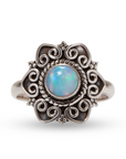 Florencia Opal Ring | Silber
