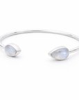 Fluidez Mondstein Armband | Silber
