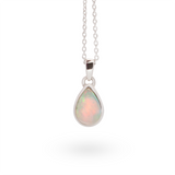 Fluidez Opal Anhänger | Silber