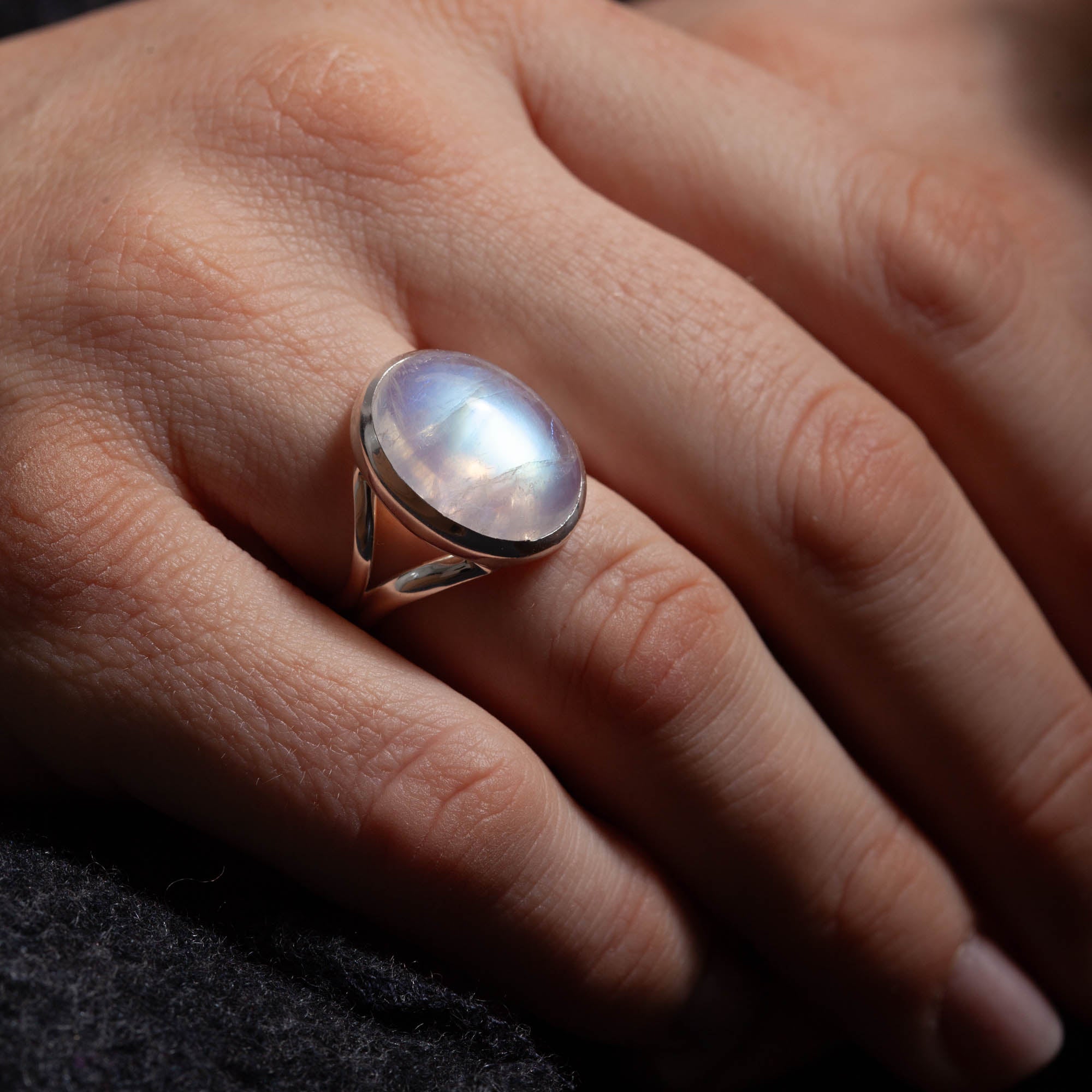 Grandéa Mondstein Ring | Silber