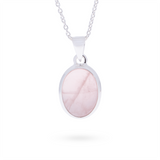 Grandéa Rosenquarz Anhänger | Silber