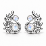 Lalea Mondstein Ohrstecker | Silber