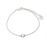 Latido Mondstein Armband | Silber