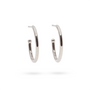 Latir Grande Hoops Ohrringe | Silber