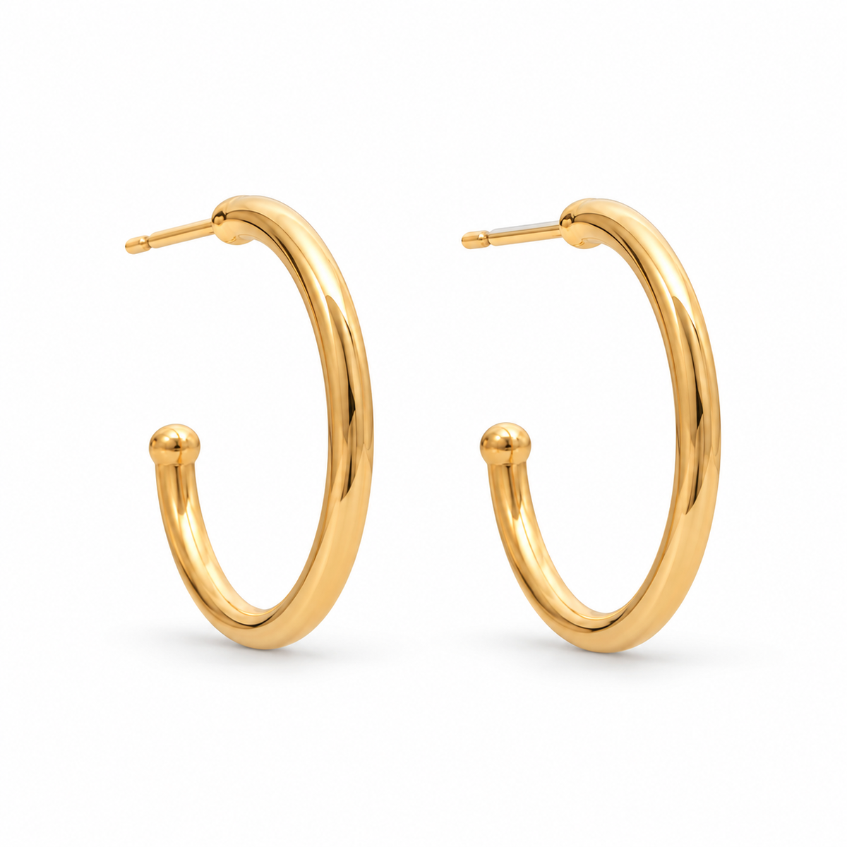 Latir Grande Hoops Ohrringe | Gold
