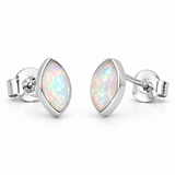 Liora Opal Ohrstecker | Silber