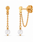 Lioris Mondstein Ohrstecker | Gold
