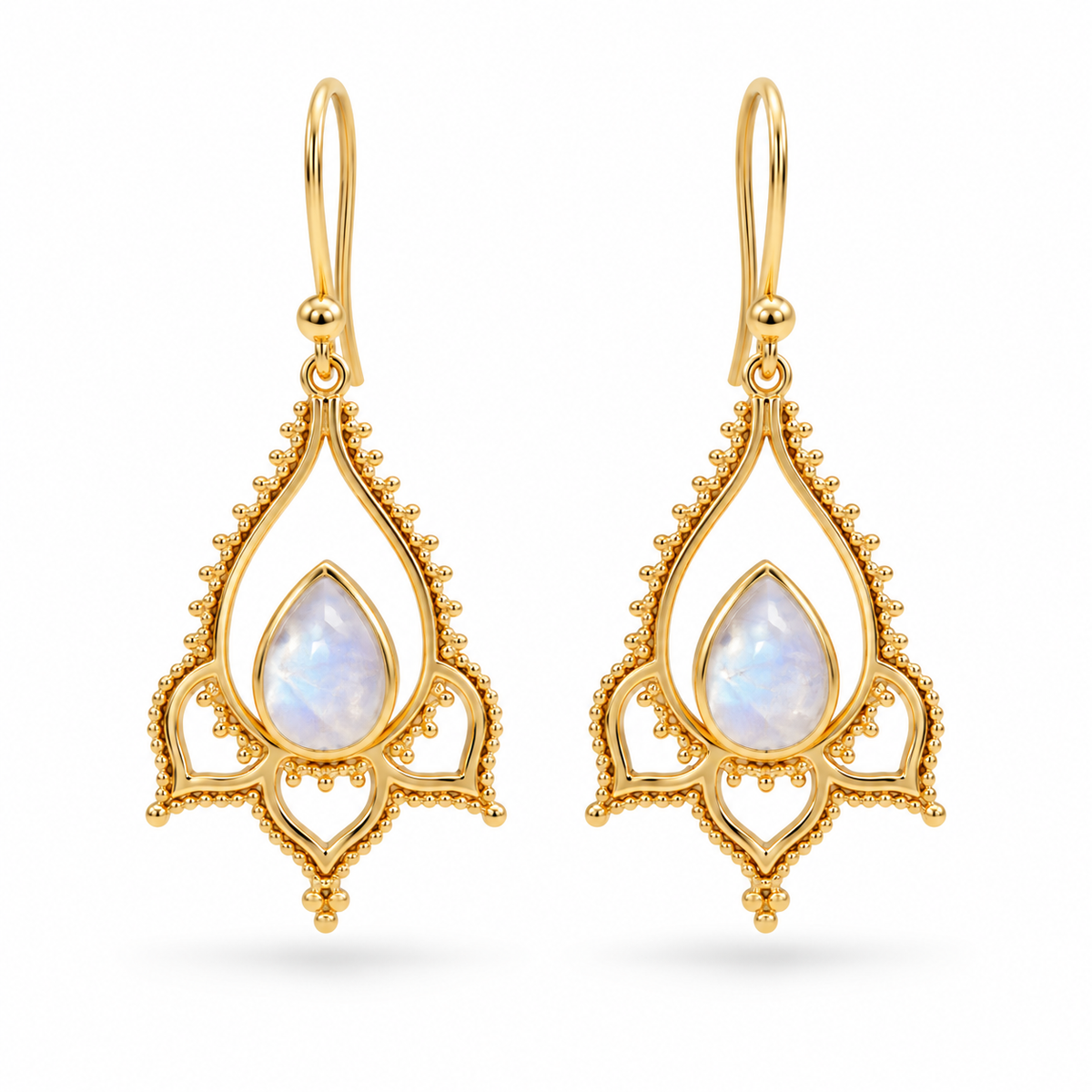 Lirio Mondstein Ohrringe | Gold