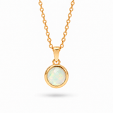 Lunita Opal Anhänger | Gold