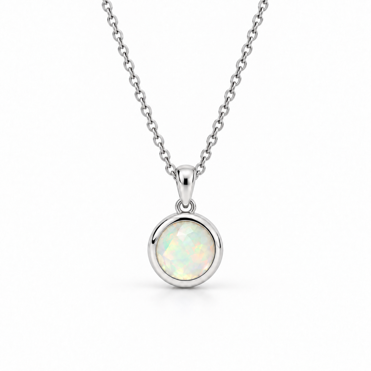 Lunita Opal Anhänger | Silber