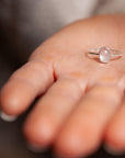 Moonelle Mondstein Ring | Silber