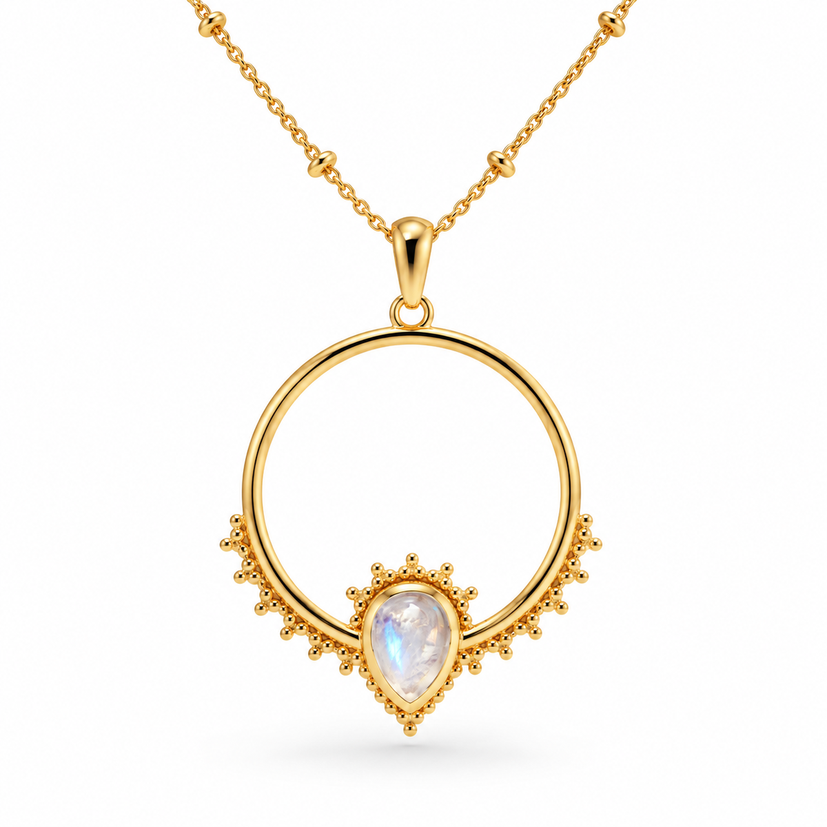 Naïra Mondstein Anhänger | Gold