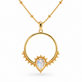 Naïra Mondstein Anhänger | Gold