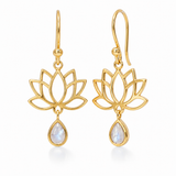 Nivara Mondstein Ohrringe | Gold