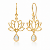 Nivara Opal Ohrringe | Gold