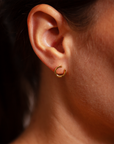 Onda Ohrrstecker | Gold