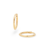Orla Medium Hoops | Gold