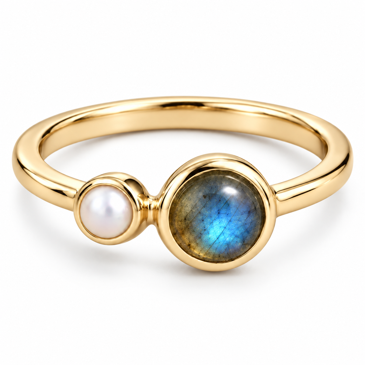 Orsano Labradorit Ring | Gold