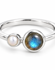 Orsano Labradorit Ring | Silber