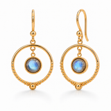 Pasión Moonstone Earring | Silver