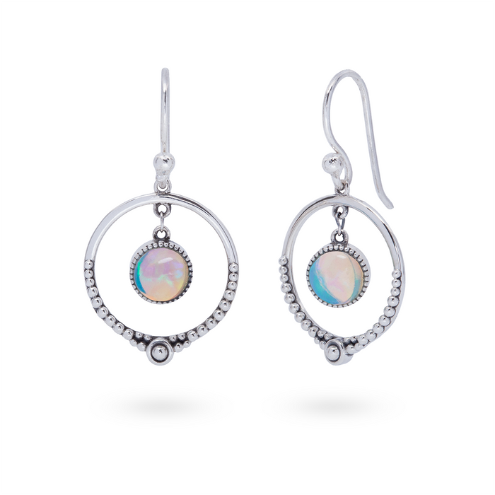 Pasión Opal Ohrringe | Silber