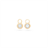 Alma de Loto Moonstone Earring | Silver