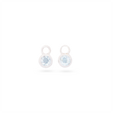 Alma de Loto Moonstone Earring | Silver