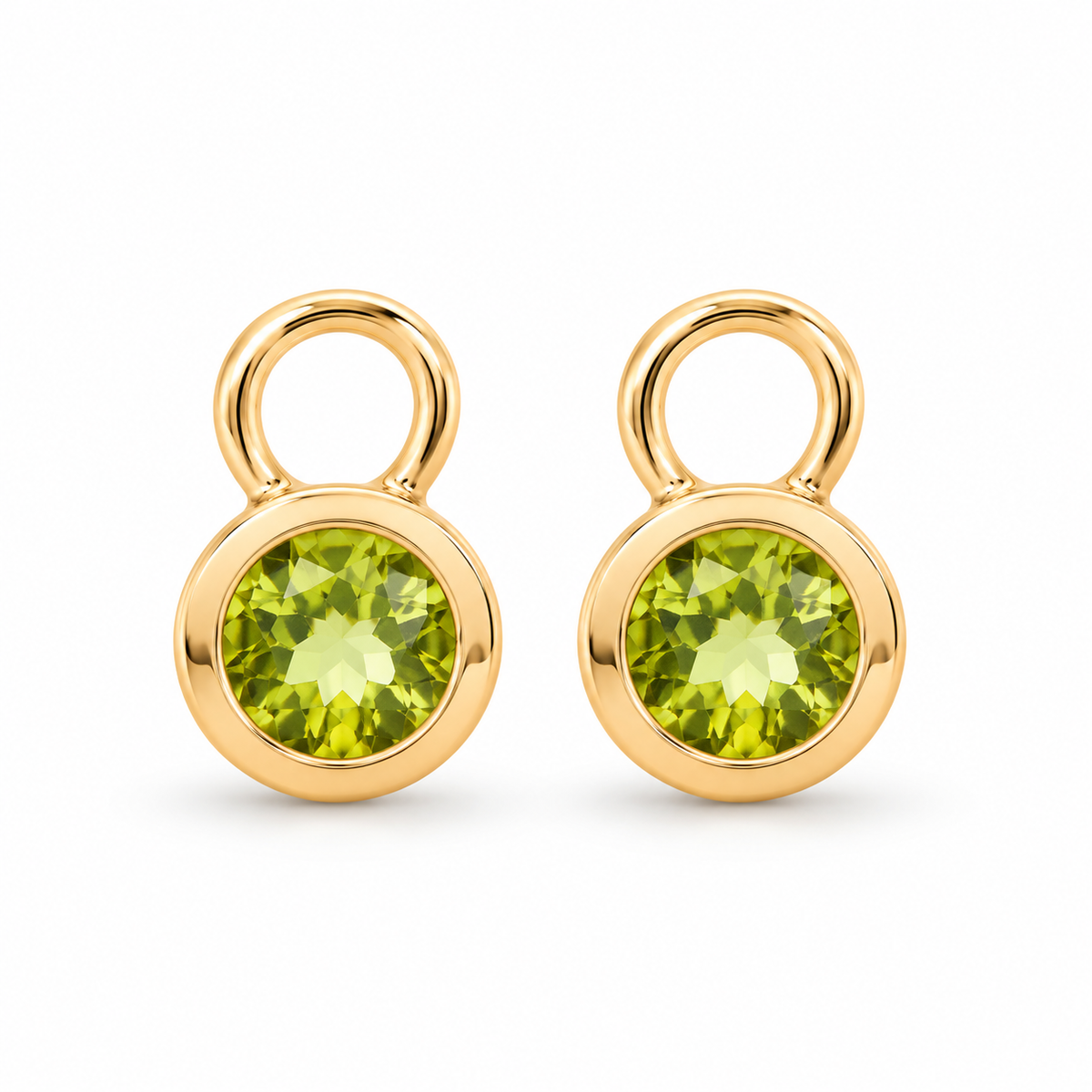 Péndulo Peridot Charms | Gold