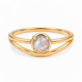 Serenya Mondstein Ring | Gold