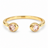 Sínea Rosenquarz Ring | Gold