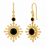 Soléa Onyx Ohrringe | Gold