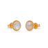 Ternura Mondstein Ohrstecker | Gold