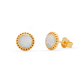 Ternura Opal Ohrstecker | Gold