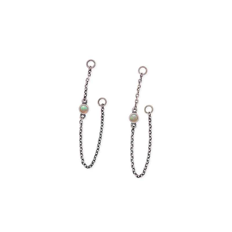 Vairea Opal Ohrring Charm | Silber