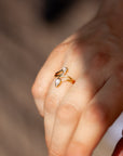 Valunea Mondstein Ring | Gold