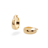 Velar Hoops Ohrringe | Gold